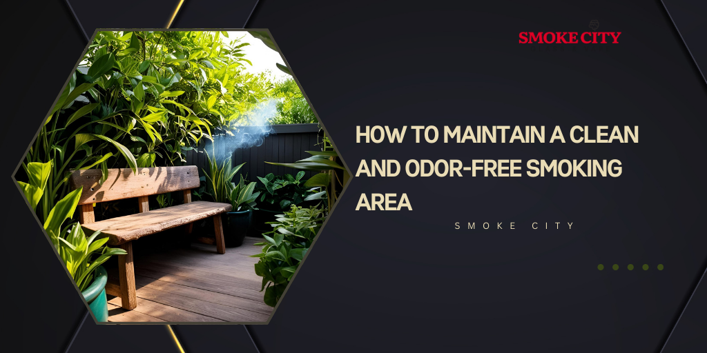 How to Maintain a Clean and Odor-Free Smoking Area